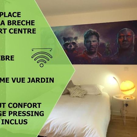 Le Galaxy Centre La Breche Wifi Calme Vue Jardin Daire Niort Dış mekan fotoğraf